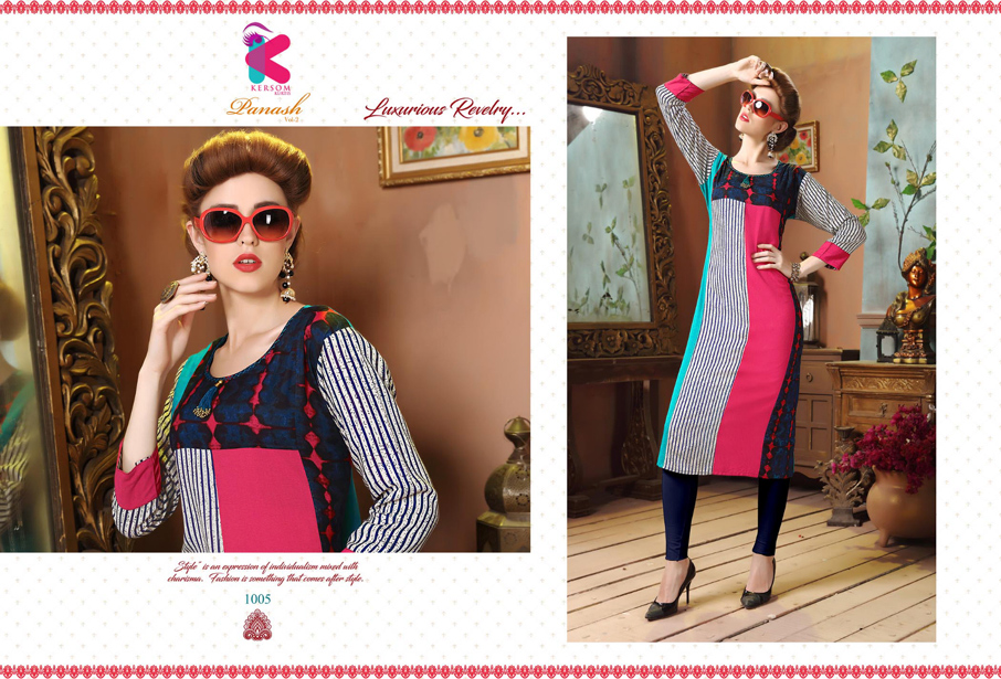 Panash Vol-2 Kersom Printed Straight Kurta Manufacturer Panash Vol-2 Kersom Printed Straight Kurta Manufacturer